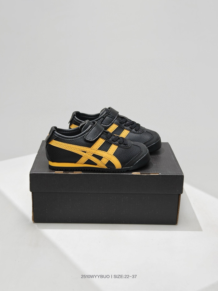 Onitsuka Tiger Mexico 66 Velcro Casual Shoes for Kids 10 colors 29006185