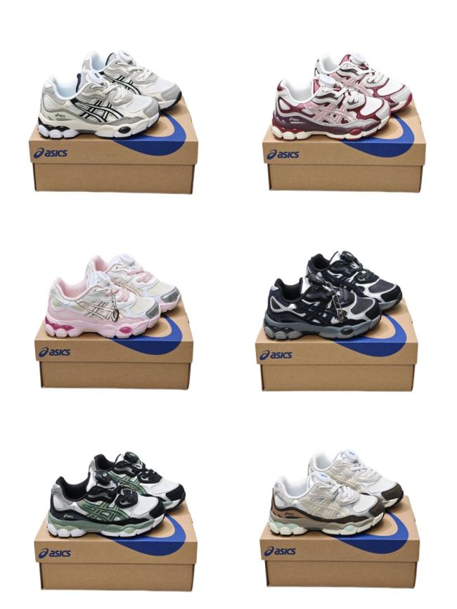 AC Tiger Gel-NYC Rotating Buckle Sneakers for Kids 6 colors 29006174