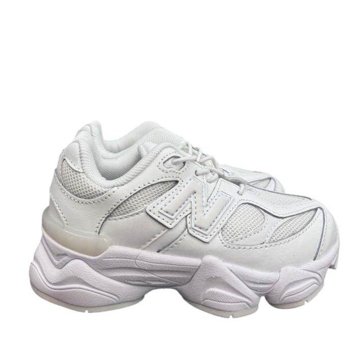 9060 Style Elastic Lace Retro Dad Sneakers for Kids 26 colors 29010964