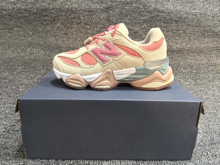 9060 Suede & Mesh Suede Elastic Lace Dad Sneakers for Kids 9 colors 29011762