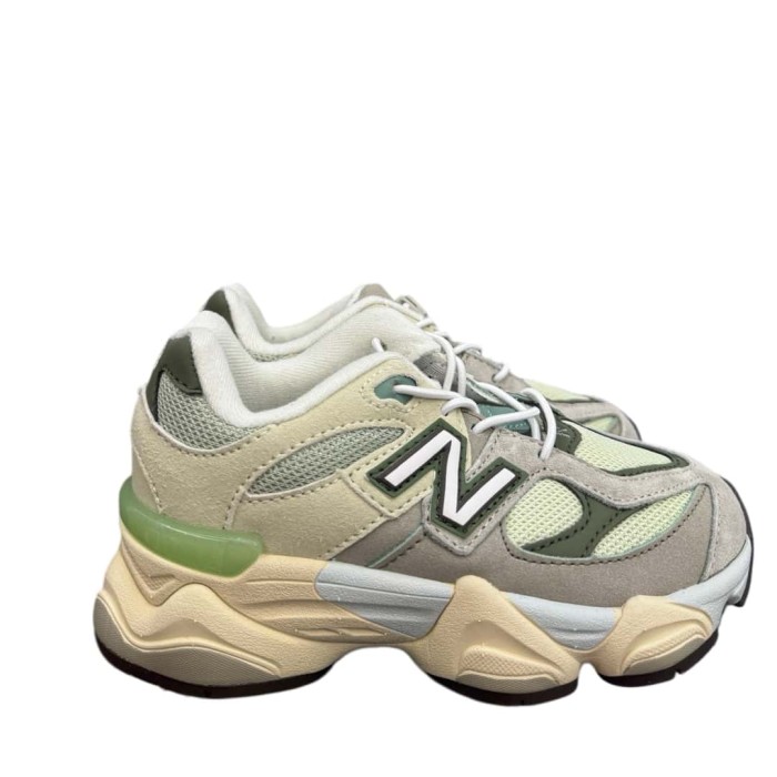 9060 Style Elastic Lace Retro Dad Sneakers for Kids 26 colors 29010964