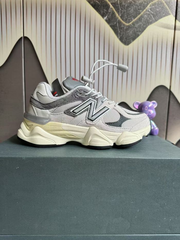 9060 Style Elastic Lace Slip-On Design Dad Sneakers for Kids 8 colors 29010825