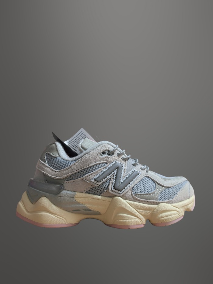 9060 Style Elastic Lace Slip-On Design Dad Sneakers for Kids 8 colors 29010825