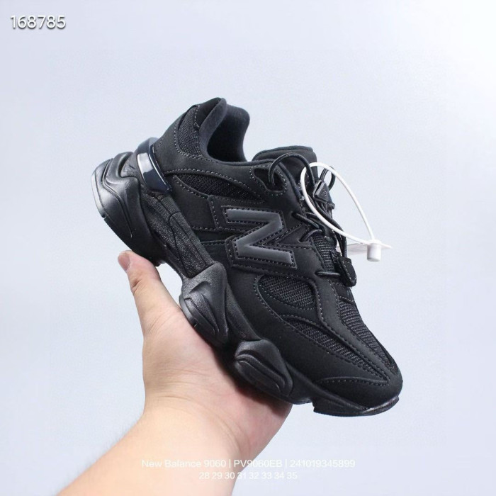 9060 Suede & Mesh Suede Elastic Lace Dad Sneakers for Kids 9 colors 29011762
