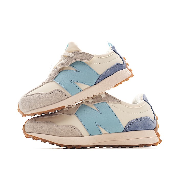327 Style Wide Fit Suede & Leather Retro Running Shoes for Kids 9 colors 29010887