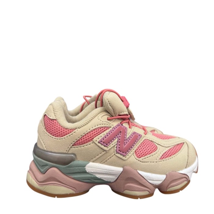 9060 Style Elastic Lace Retro Dad Sneakers for Kids 26 colors 29010964
