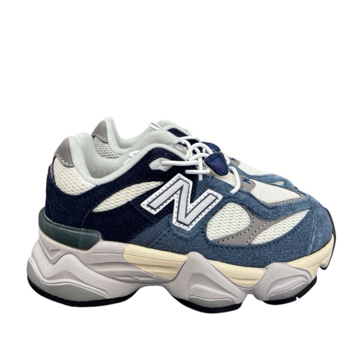 9060 Style Elastic Lace Retro Dad Sneakers for Kids 26 colors 29010964