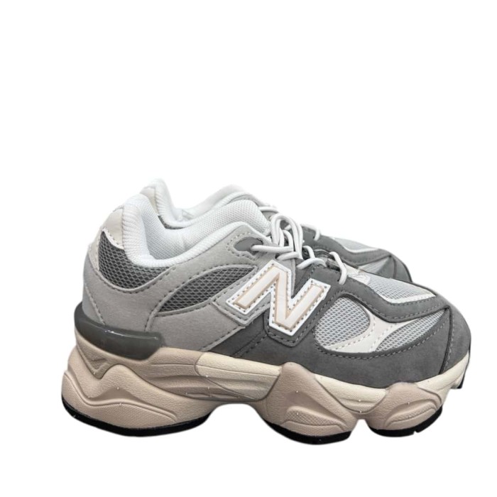 9060 Style Elastic Lace Retro Dad Sneakers for Kids 26 colors 29010964