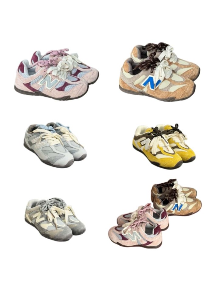 Miu Miu Co-branded Pig Leather Mesh Hook & Loop Shoes for Kids 5 colors 28999124