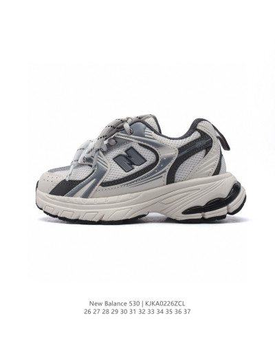 530 Cut-off  N  Double Lace Retro Running Sneakers for Kids 3 colors 29011081