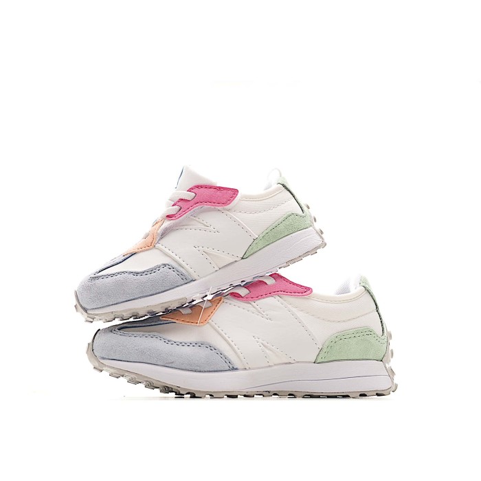 327 Style Wide Fit Suede & Leather Retro Running Shoes for Kids 9 colors 29010887