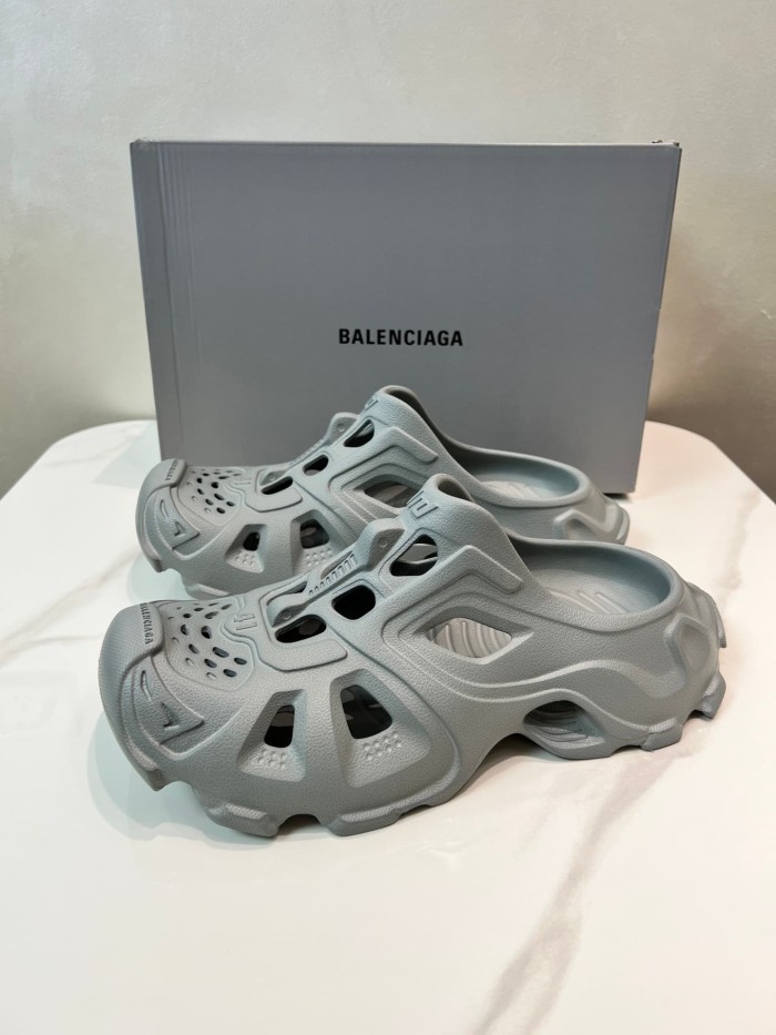 1:1 quality version HD Mule Backless Slip-On Cutout Shoes 5 colors 29027289
