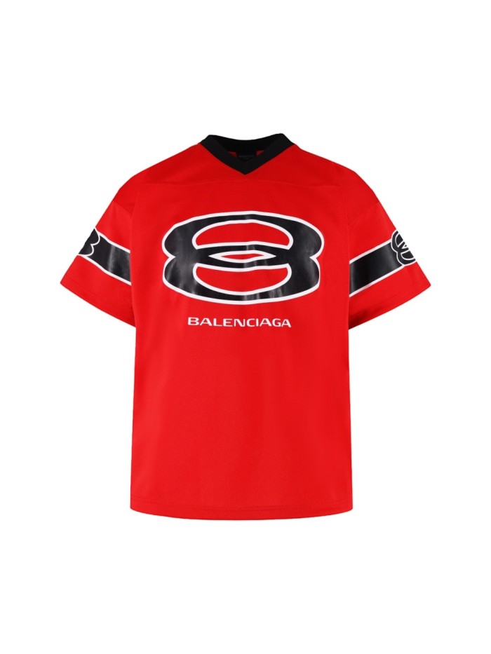 1:1 quality version Large 8 printed tee 2 colors 28430103