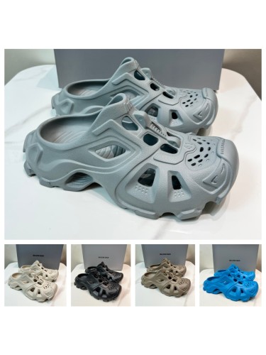 1:1 quality version HD Mule Backless Slip-On Cutout Shoes 5 colors 29027289