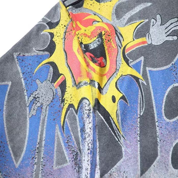 Panther & Sun Graphic Vintage Washed T-Shirt 29027393