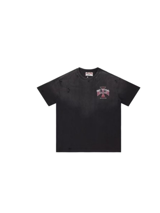 Vintage  Choppers  Cross Distressed Wash Oversized T-Shirt 29027430