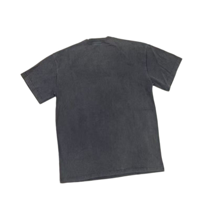 Portrait Printed Retro Vintage Washed T-Shirt 29027134