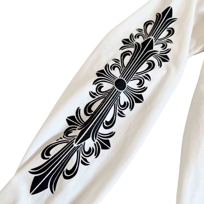 1:1 quality version Horseshoe Cross Vine Long Sleeve T-shirt 2 colors
