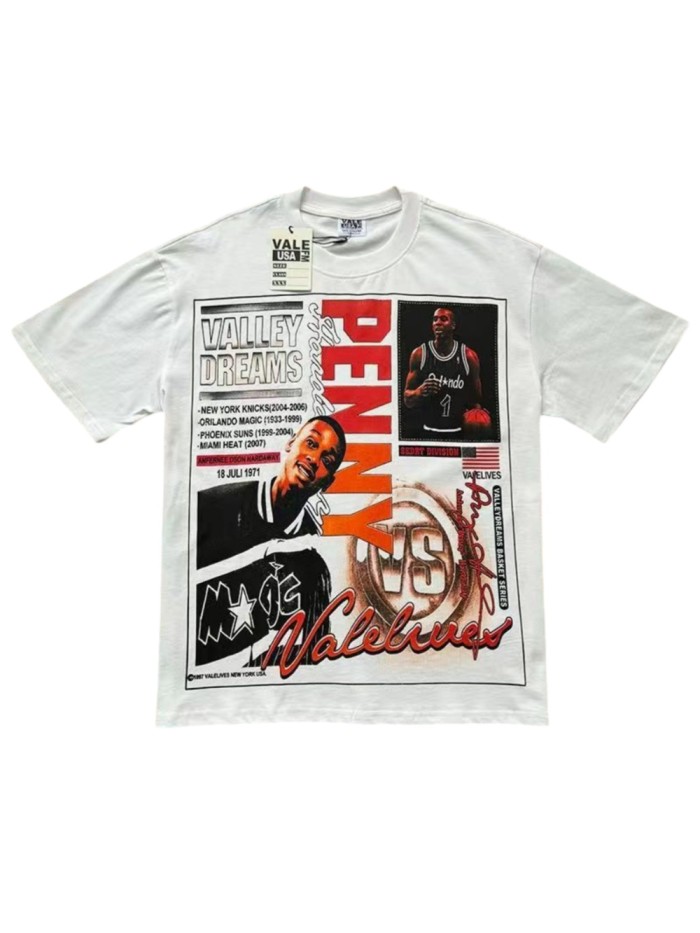 Vintage  Penny  Basketball Distressed Wash Oversized T-Shirt 29027374