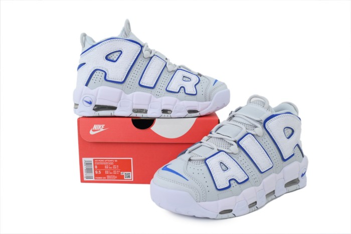Air More Grey Royal Blue Pippen Basketball Sneakers 29030392