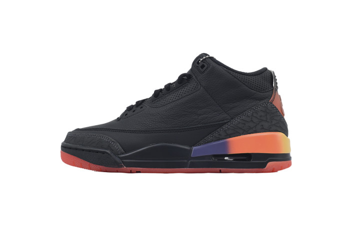 [plus-size shoes]@j3   Rio  Sunset Gradient Mid-Top Retro Basketball Shoes 29033490