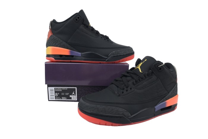 [plus-size shoes]@j3   Rio  Sunset Gradient Mid-Top Retro Basketball Shoes 29033490