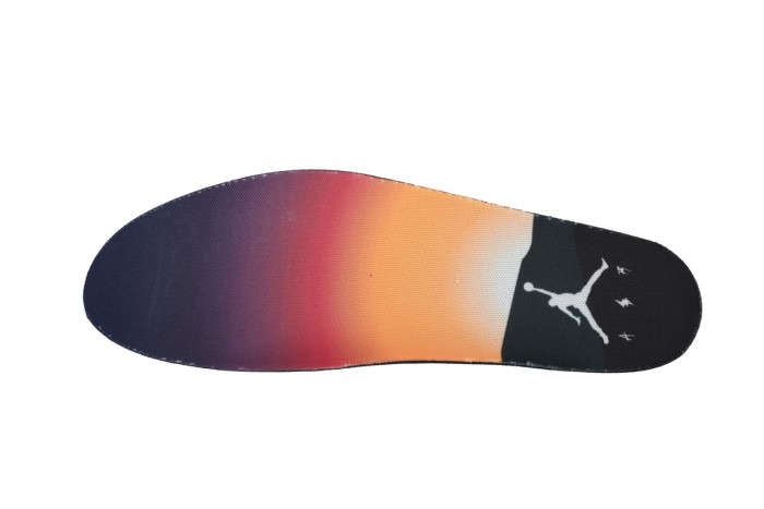 [plus-size shoes]@j3   Rio  Sunset Gradient Mid-Top Retro Basketball Shoes 29033490