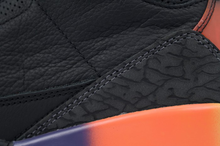 [plus-size shoes]@j3   Rio  Sunset Gradient Mid-Top Retro Basketball Shoes 29033490