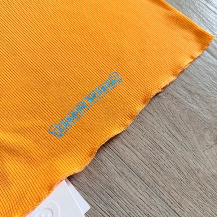 1:1 quality version Color Block Sanskrit Orange Knitted Tank Dress for girls 29033519