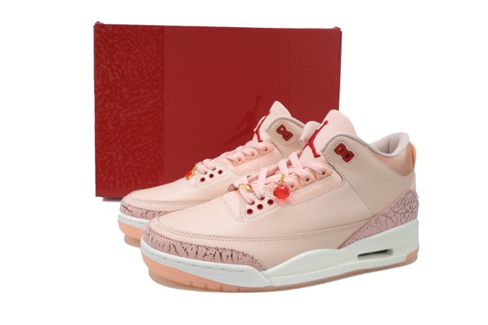 Valentine's Day  Pink Red Mid-Top Retro Basketball Shoes 29033590