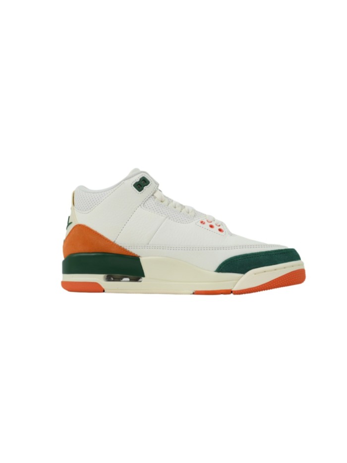[plus-size shoes]RN Version Mid-Top Unisex White And Green Basketball Shoes 29033388