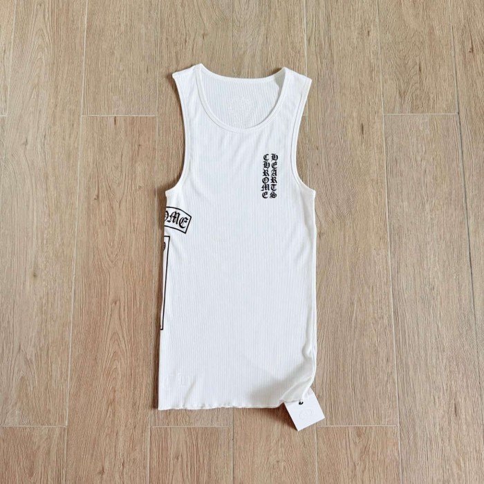 1:1 quality version Side T-Shape Sanskrit Printed Knitted Tank Dress 6 colors for girls 29033524