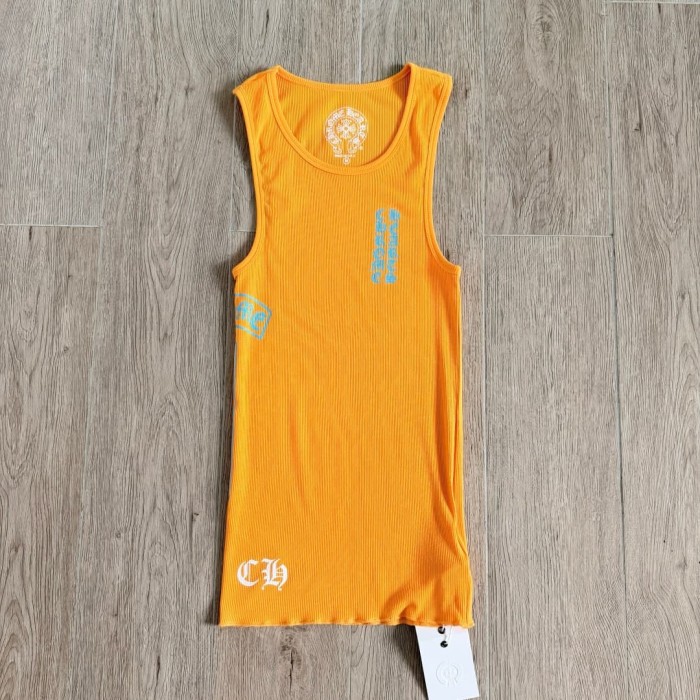 1:1 quality version Color Block Sanskrit Orange Knitted Tank Dress for girls 29033519