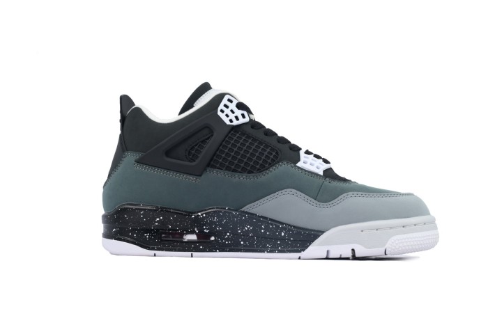 [plus-size shoes]@j4   Fear  Gradient Grey Suede Basketball Shoes 29035120