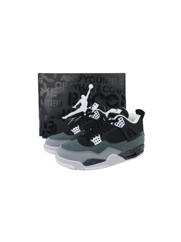 [plus-size shoes]@j4   Fear  Gradient Grey Suede Basketball Shoes 29035120