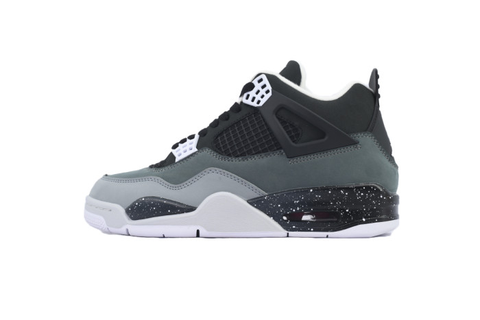 [plus-size shoes]@j4   Fear  Gradient Grey Suede Basketball Shoes 29035120