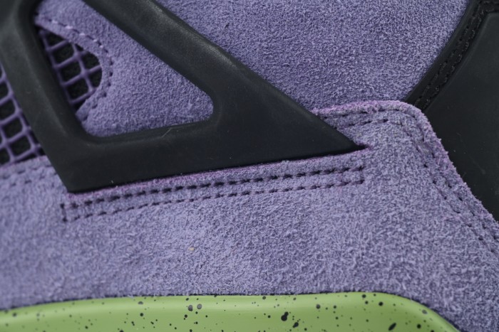 [plus-size shoes] Retro  Canyon Purple  Suede & Mesh Basketball Shoes 29035167