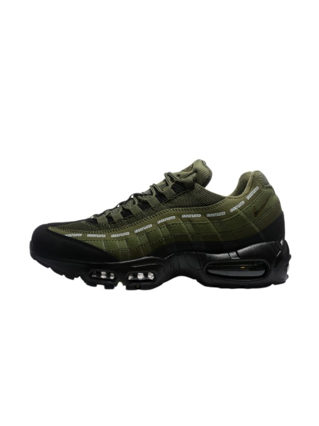 [plus-size shoes]Air Max 95 x Undefeated Olive Black  Air Cushion Running Shoes 29043573