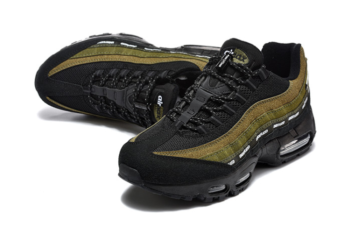 [plus-size shoes]Air Max 95x Undefeated Black Olive Sneakers Air Cushion Running Shoes 29041800