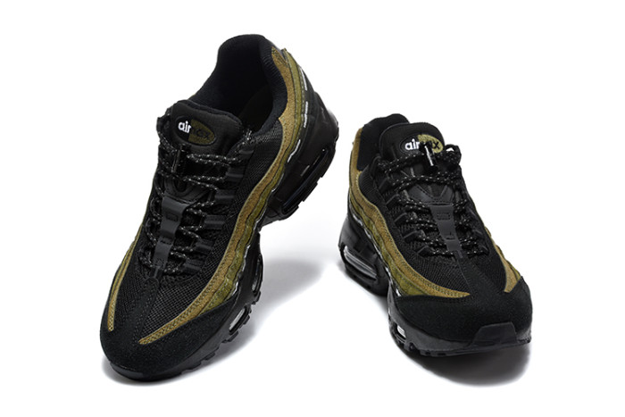 [plus-size shoes]Air Max 95x Undefeated Black Olive Sneakers Air Cushion Running Shoes 29041800