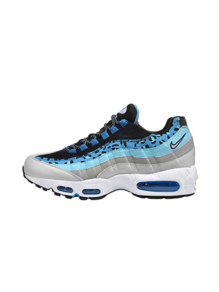 [plus-size shoes]@ir Max 95 Blue Leopard Print Sneakers Running Shoes 29038282