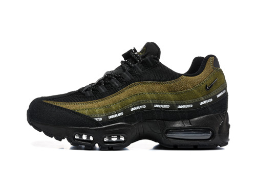 [plus-size shoes]Air Max 95x Undefeated Black Olive Sneakers Air Cushion Running Shoes 29041800