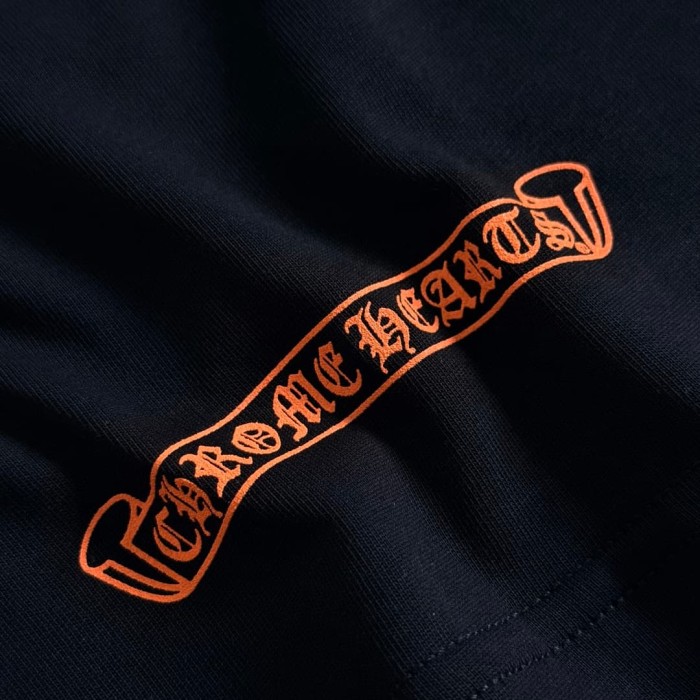 1:1 quality version Miami Limited Orange Cross Print Tee 2 colors 29045264