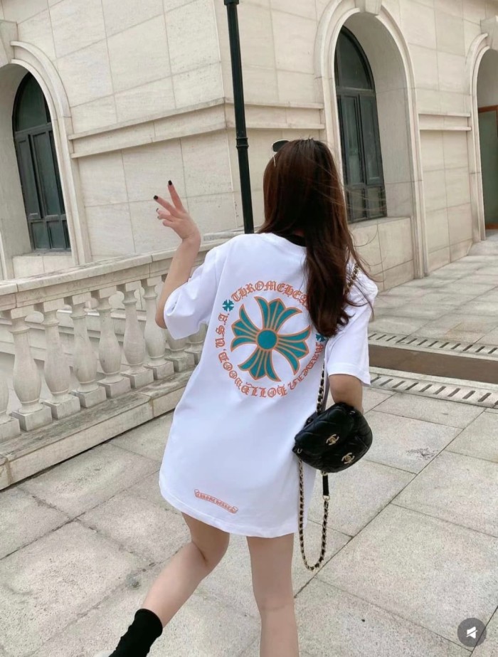 1:1 quality version Miami Limited Orange Cross Print Tee 2 colors 29045264