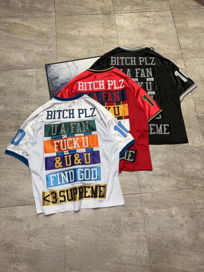 1:1 quality version No.10 Embroidered Appliqué Mesh Knit Soccer Jersey Tee 3 colors 29046101