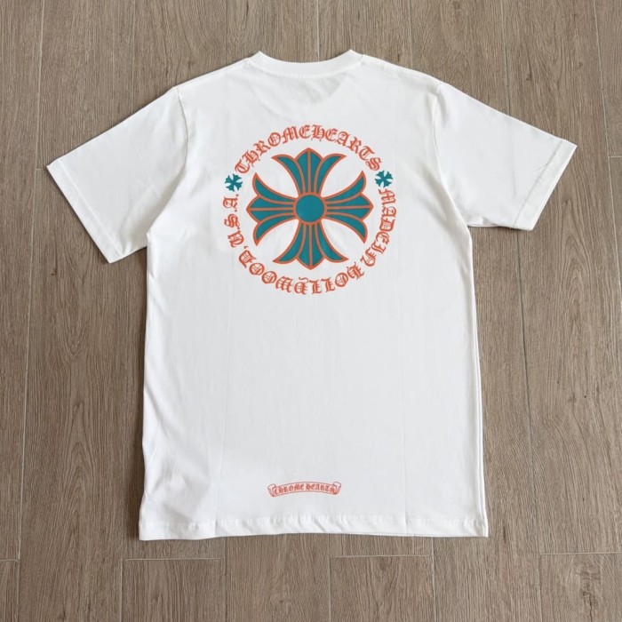 1:1 quality version Miami Limited Orange Cross Print Tee 2 colors 29045264