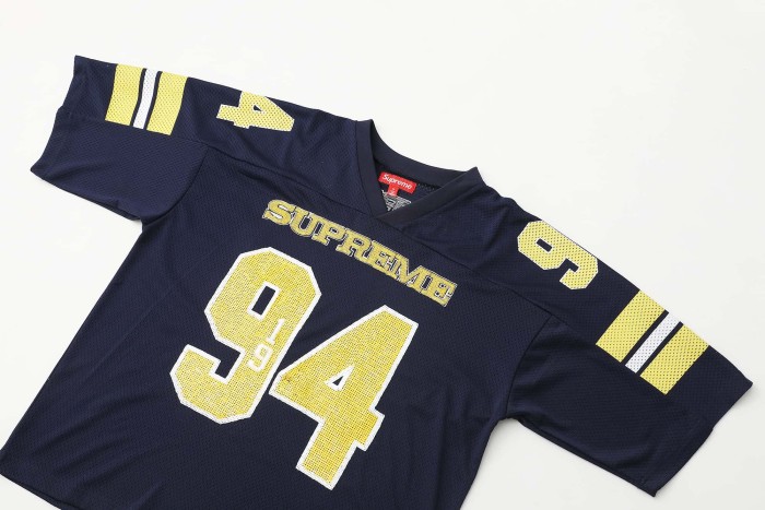 1:1 quality version Sequin Appliqué Short Sleeve Casual Soccer Jersey Tee 3 colors 29045982