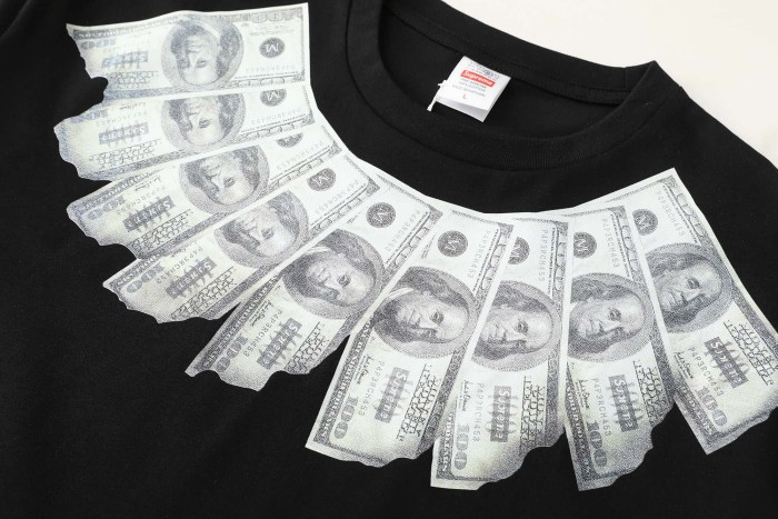 Maison Margiela Co-branded SS26 Dollar Print Tee 2 colors 29045962