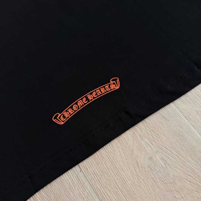 1:1 quality version Miami Limited Orange Cross Print Tee 2 colors 29045264