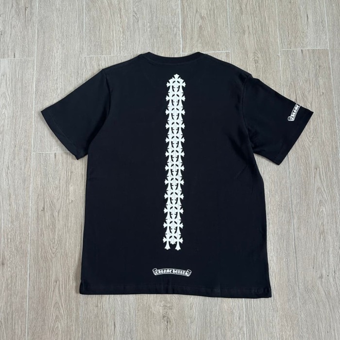 1:1 quality version Back Cross Spine Print Tee 2 colors 29045263